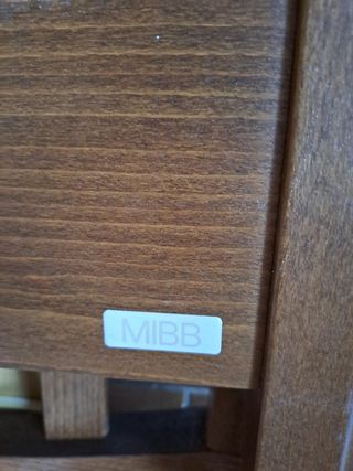 Lettino bimbo Mibb legno