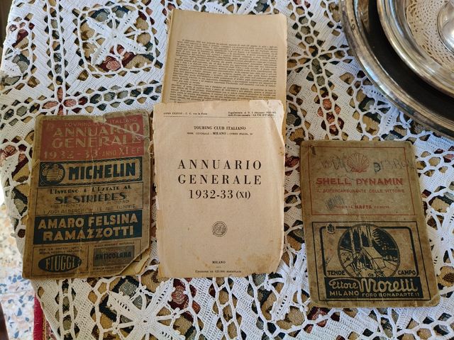 Touring Club annuario generale 1932-33
annoXI E.F.