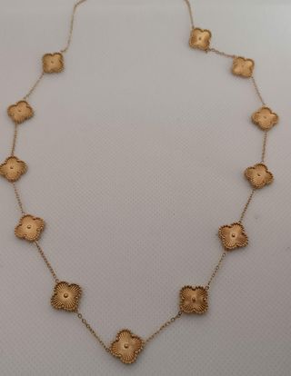 Collar dorado acero inoxidable