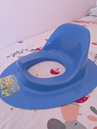 Reductor WC niños azul