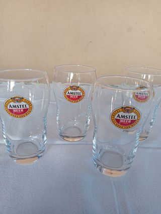 4 Bicchieri Amstel Birra