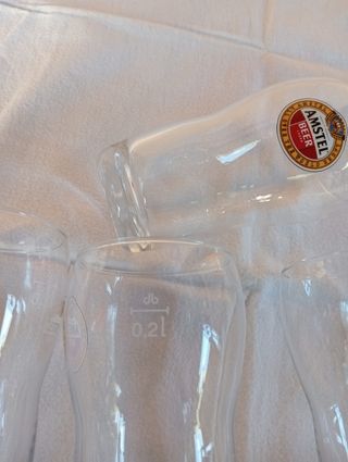 4 Bicchieri Amstel Birra