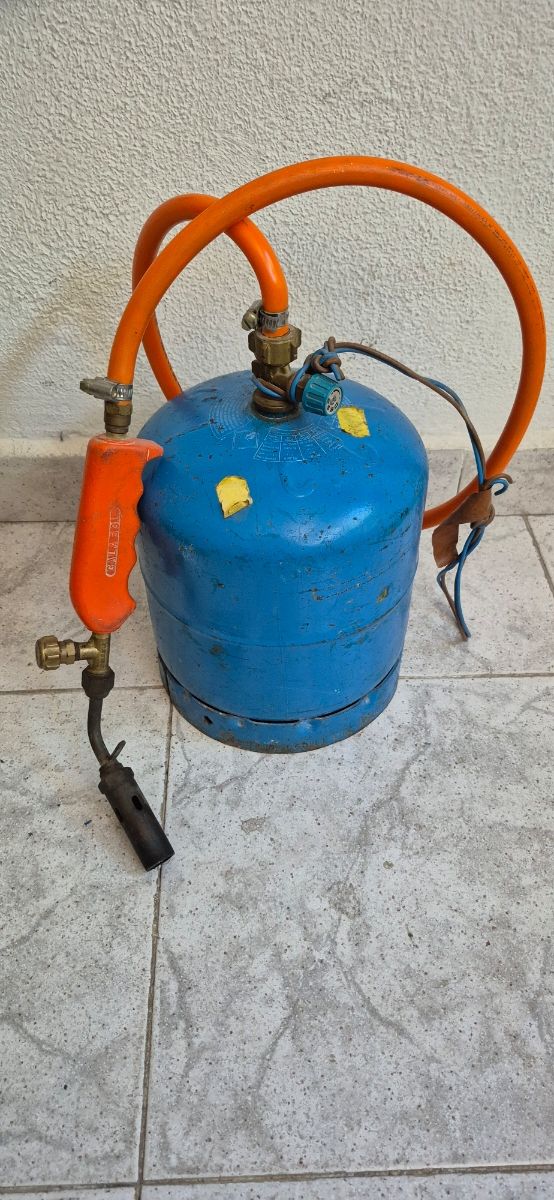 Soplete gas + bombona