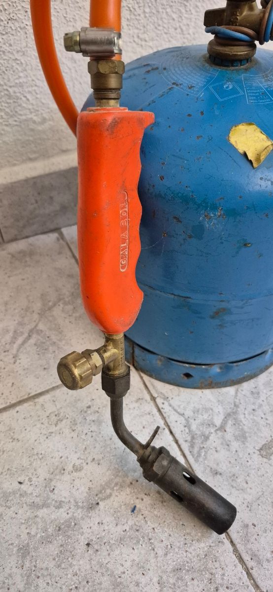 Soplete gas + bombona