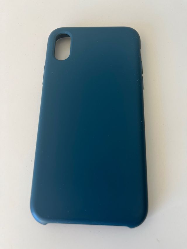 Funda de silicona iPhone XS