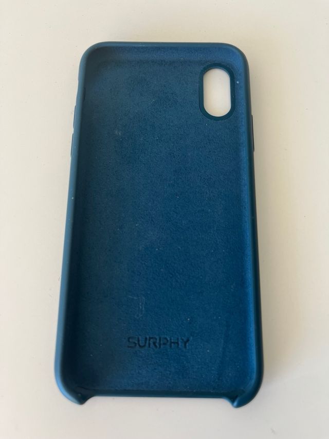Funda de silicona iPhone XS