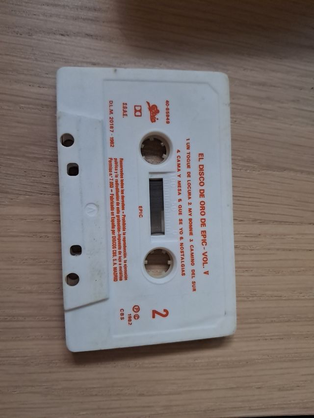 Cassette Epic 5: Grandes Éxitos