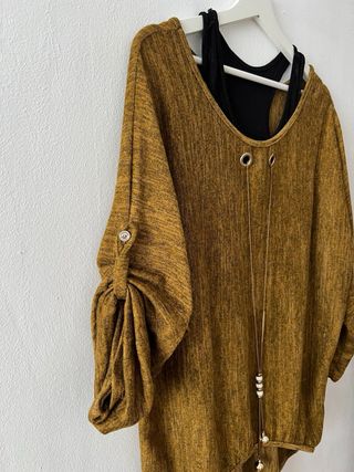 Blusa verde oliva - Talla única