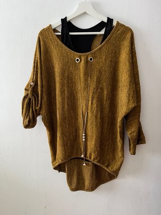 Blusa verde oliva - Talla única