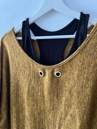 Blusa verde oliva - Talla única