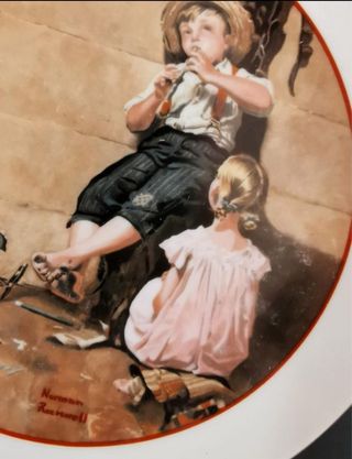 Platos Norman Rockwell: Edición Especial