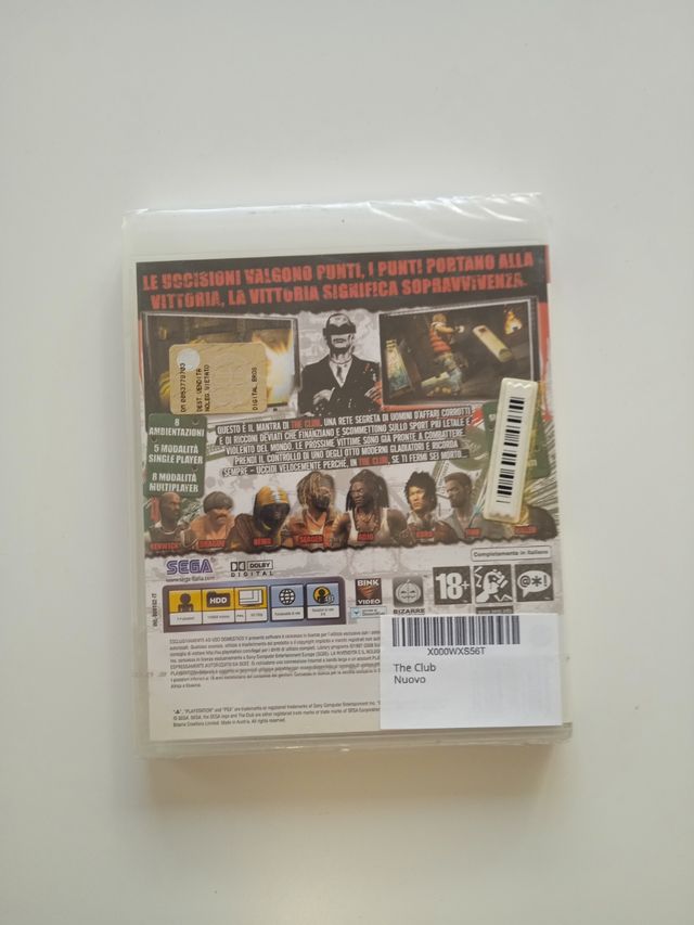 The Club PS3 (PlayStation 3) - Sellado