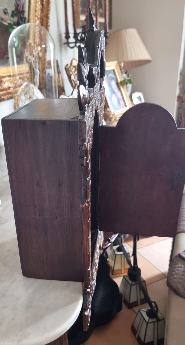 Antico Tabernacolo legno intagliato