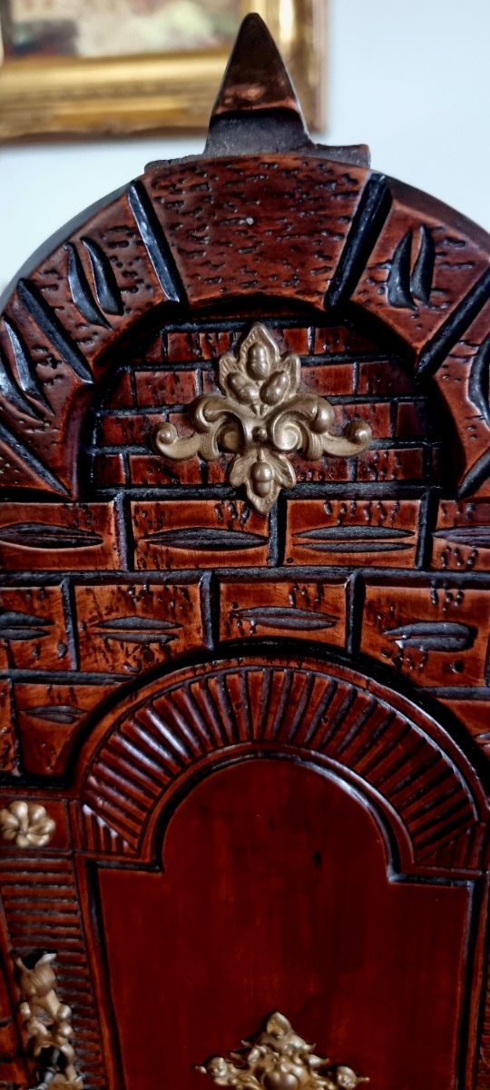 Antico Tabernacolo legno intagliato