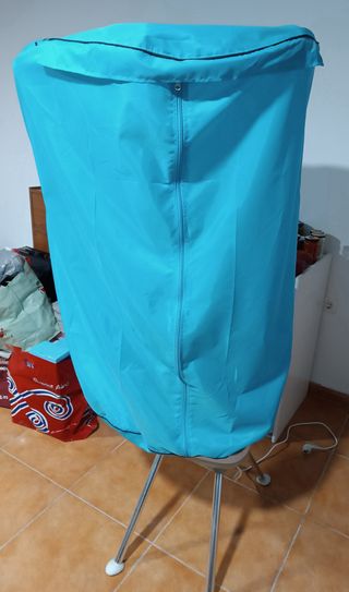 Secadora eléctrica de ropa portátil.