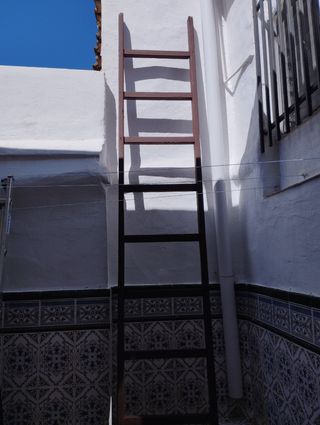 Escalera madera - 9 peldaños