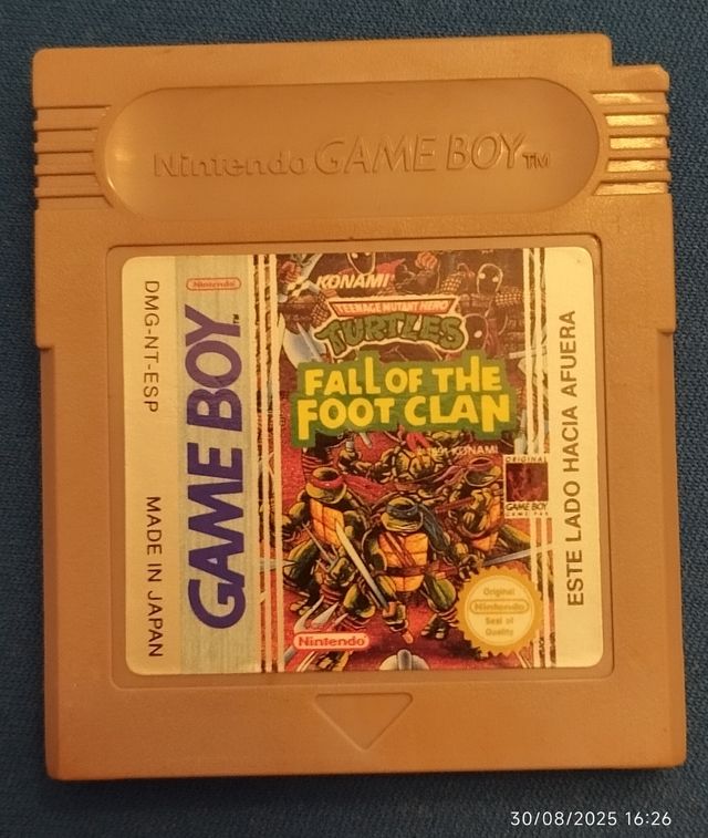 Game Boy - Turtles: Fall of the Foot Clan