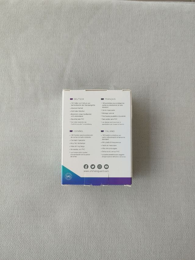 Fundas KATANA Ultimate Guard 100 sleeves