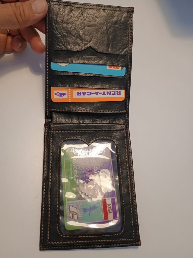 Portafoglio FURBA nero - marrone