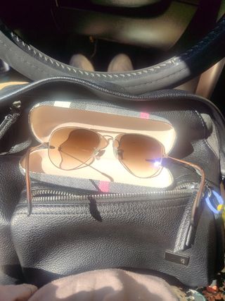 Ray-Ban Aviator: gafas marrón dorado