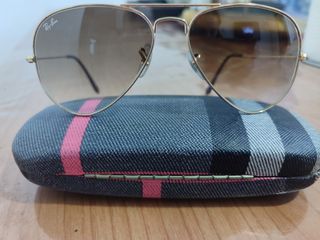 Ray-Ban Aviator: gafas marrón dorado