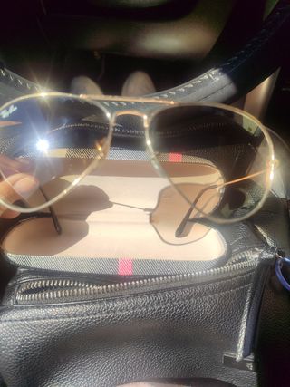 Ray-Ban Aviator: gafas marrón dorado