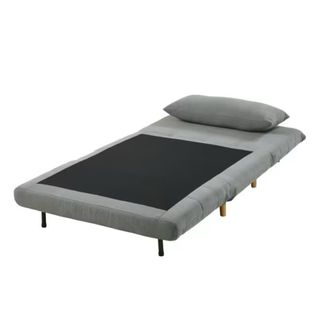 Sofá cama individual gris NIO