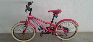 Bicicleta aluminio niña Conor WRC 20" rosa