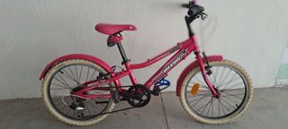 Bicicleta aluminio niña Conor WRC 20" rosa