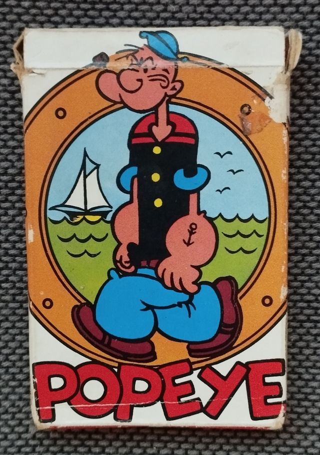 Popeye Baraja Fournier 33 cartas. 1973.