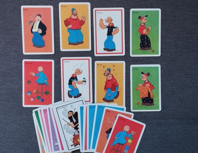 Popeye Baraja Fournier 33 cartas. 1973.