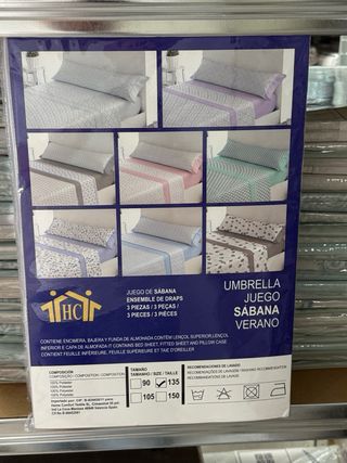 Juego de Sábanas Cama 135