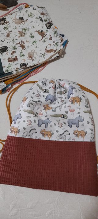 Mochila saco infantil - Animales
