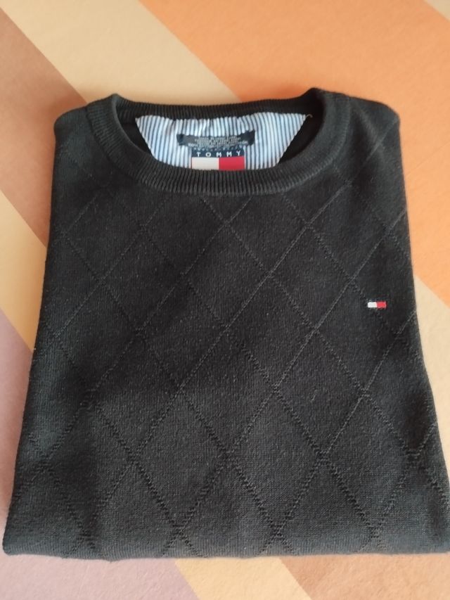 Jersey chico Tommy Hilfiger azul