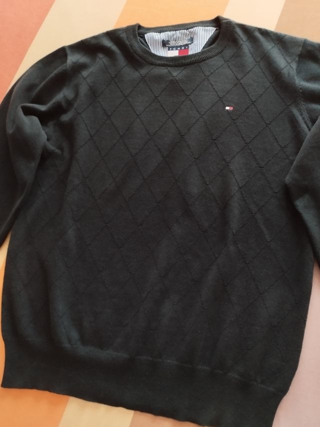 Jersey chico Tommy Hilfiger azul