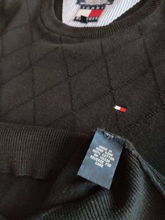 Jersey chico Tommy Hilfiger azul