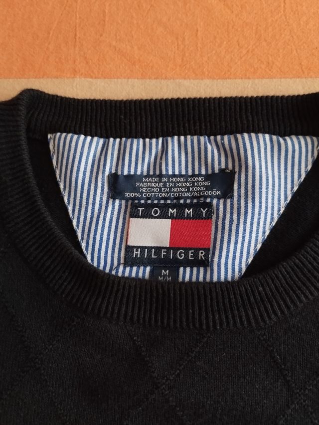 Jersey chico Tommy Hilfiger azul