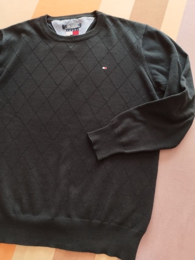 Jersey chico Tommy Hilfiger azul