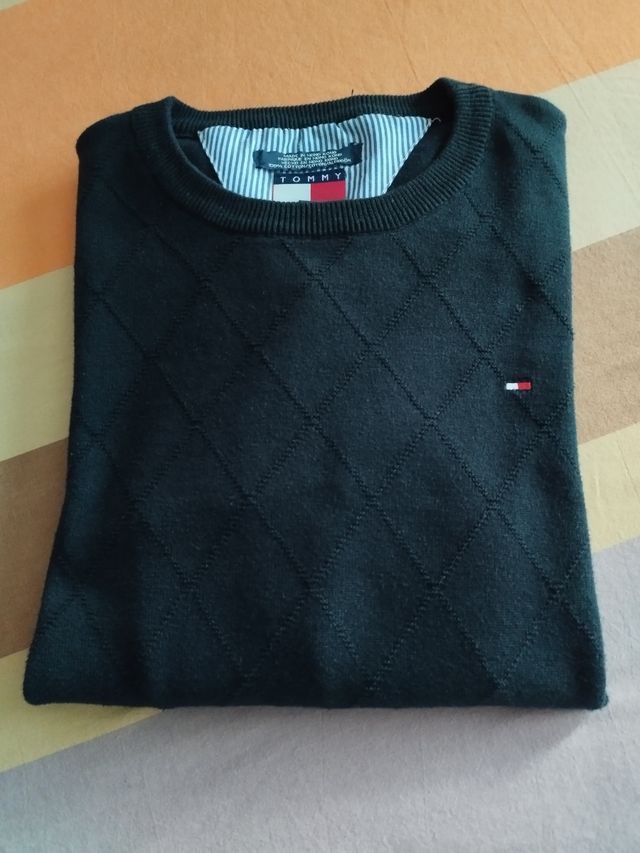 Jersey chico Tommy Hilfiger azul