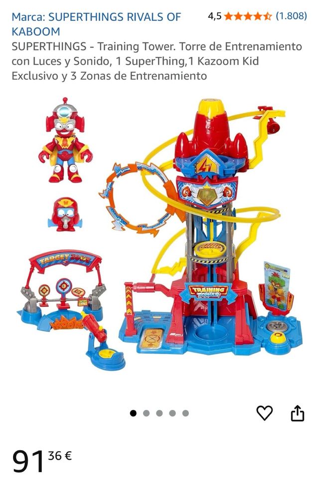 Torre Entrenamiento SuperThings