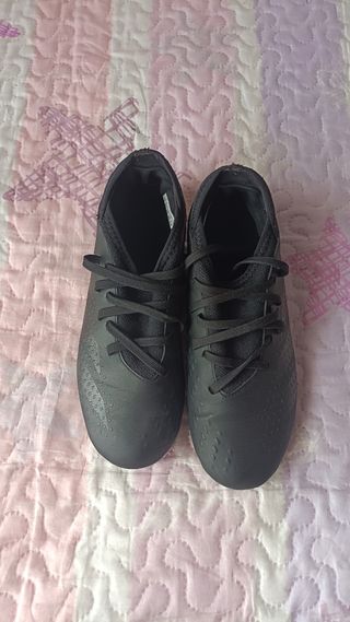 Botas fútbol niño Adidas - Negras