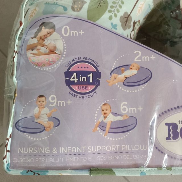 Boppy - Cuscino Allattamento 4 in 1