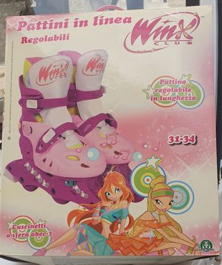 Pattini Winx Club 31-34 Regolabili