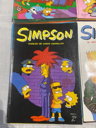 25 cómics de lo Simpson