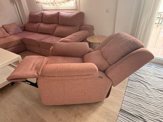 Sofá Chaiselongue (regalo sillón relax)