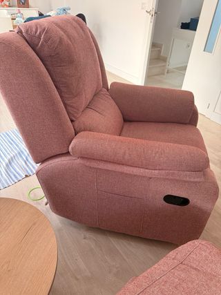 Sofá Chaiselongue (regalo sillón relax)