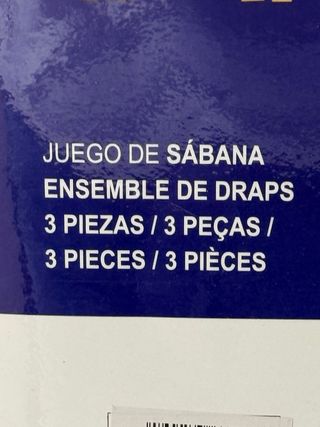 Juego de Sábanas Cama 135cm