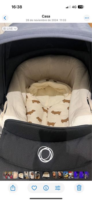 Saco bebe Minicoton - Perros