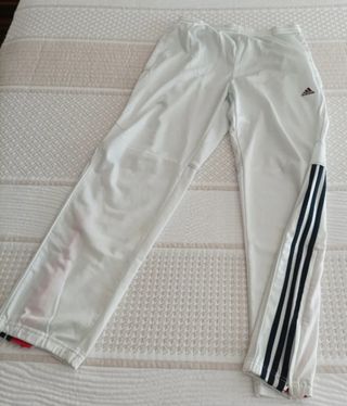 Pantalón Adidas blanco