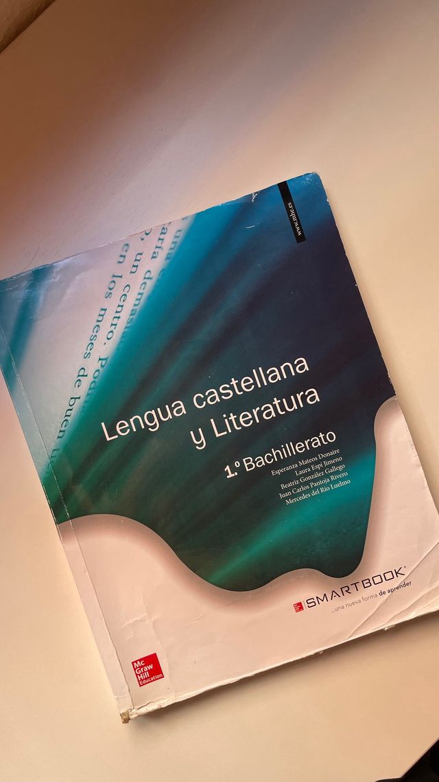 Lengua castellana y literatura 1 Bachillerato 